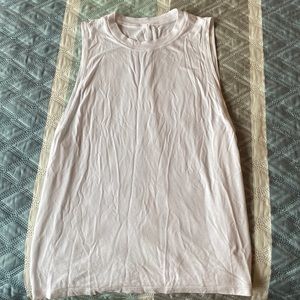 WHITE LULULEMON TANK TOP SIZE 4